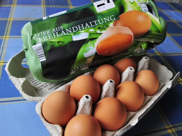 Nach 16 Wochen im Stall dürfen die Eier von Freilandbetrieben nicht mehr als Freilandeier verkauft werden.  