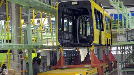Der kanadische Schienenfahrzeugherstellers Bombardier gehört zu den größten Arbeitgebern im sächsischen Bautzen mit 1250 Beschäftigten.