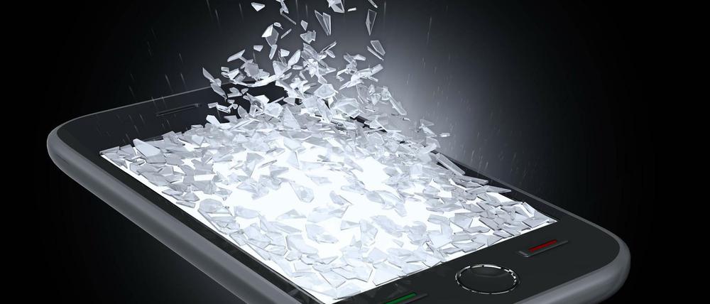 Wer den Schaden hat: Immer wenn ein neues I-Phone kommt, häufen sich die Schadensmeldungen für ältere Modelle. 