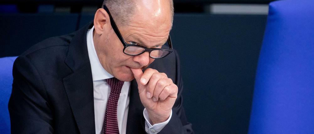 Die Bazooka von Finanzminister Olaf Scholz (SPD) zündet noch nicht.