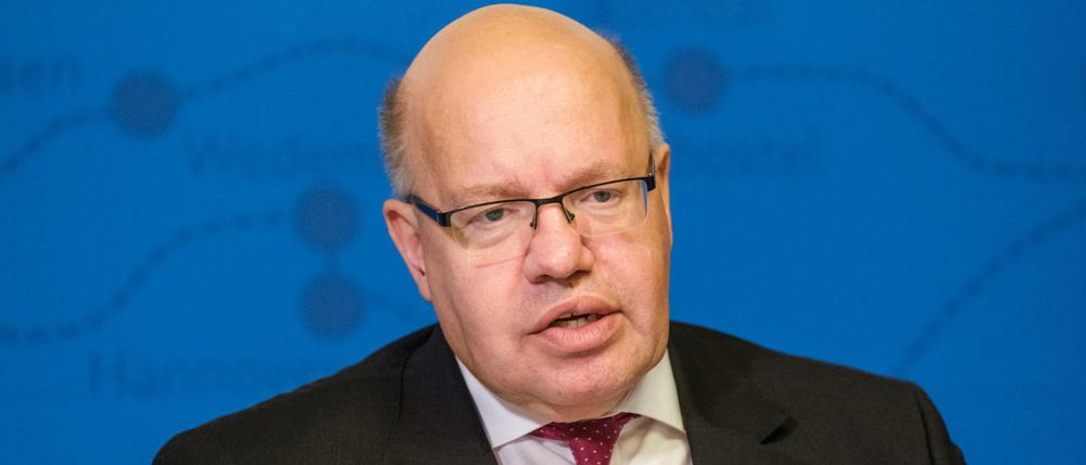 Wirtschaftsminister Peter Altmaier (CDU) eine ganze Reihe neuer Vorschriften vor.