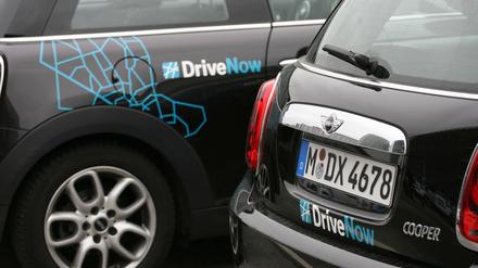 Marktführer in Berlin. Drive-Now hat in der Hauptstadt 1300 Fahrzeuge auf der Straße, davon 140 Elektroautos.