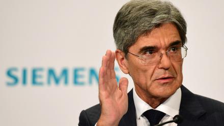 Enttäuscht die Erwartungen. Siemens-Chef Joe Kaeser präsentierte am Donnerstag eine gemischte Quartalsbilanz.
