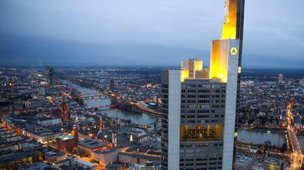 Hauptsitz der Commerzbank in Frankfurt am Main. Von den Großbanken arbeitet sie laut "Fair Finance Guide" am nachhaltigsten. 