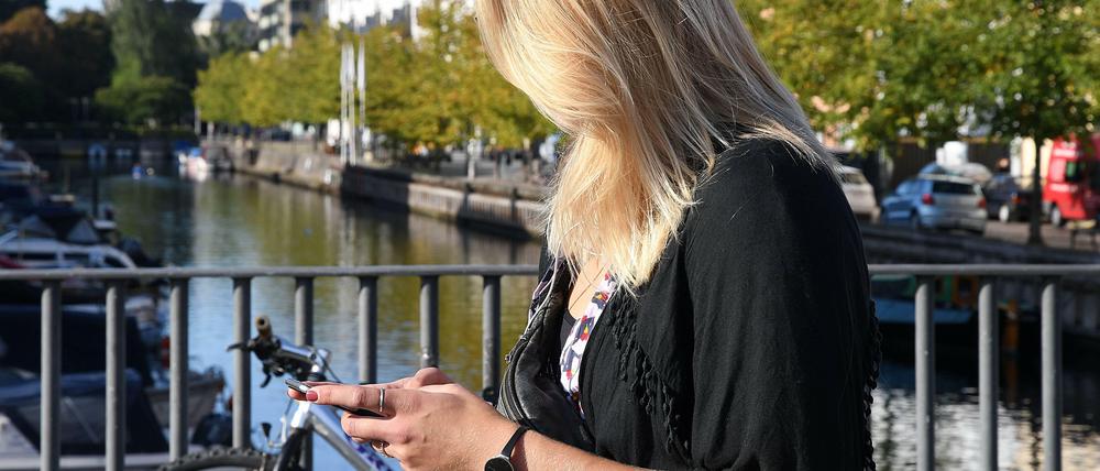 Digital in Kopenhagen: Auch vom Smarthpone lassen sich in Dänemark die Behörden leicht erreichen. 