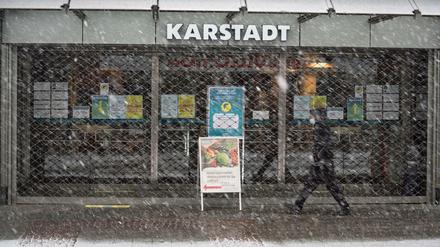 Eisige Stimmung: Karstadt benötigt Staatshilfe, um durch den Lockdown zu kommen. 