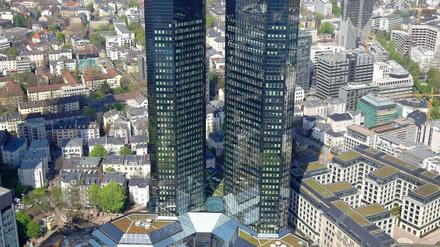Zentrale der Deutschen Bank in Frankfurt.