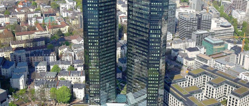 Zentrale der Deutschen Bank in Frankfurt.