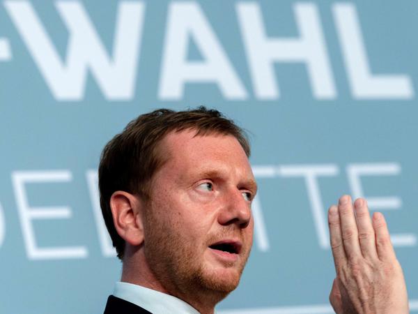Sachsens Ministerpräsident Michael Kretschmer (CDU) hat sich mit klarer Kante gegen Rechts seine Wiederwahl gesichert, glauben viele Beobachter.