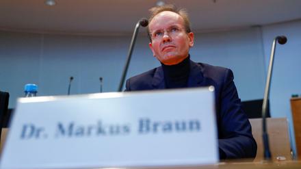Der ehemalige Vorstandsvorsitzende von Wirecard, Markus Braun, im Herbst 2020