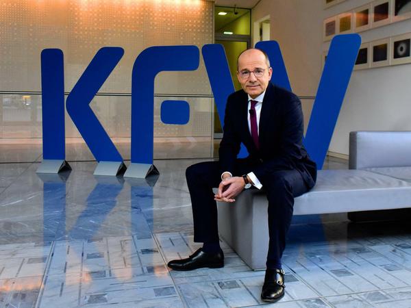 Es gehe nicht darum, dass jeder einen Kredit bekäme, der Geld brauche, sagt KfW-Chef Günther Bräuning.