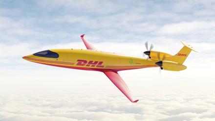 Die Deutsche Post will für Frachttransporte künftig auch E-Flugzeuge einsetzen.