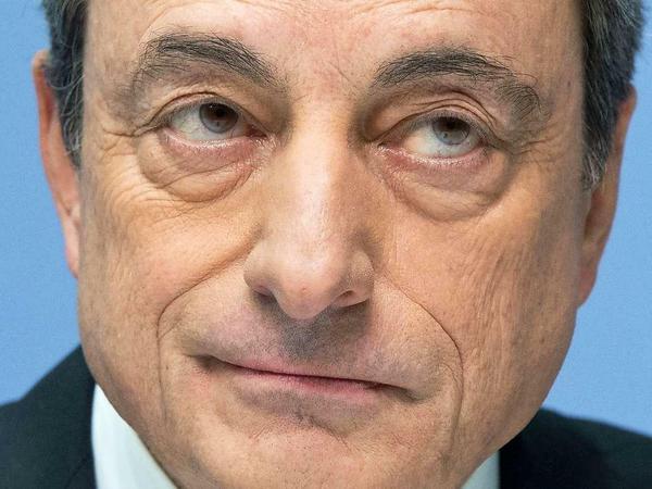 Alles tun. EZB-Präsident Mario Draghi will den Euro mit allen Mitteln retten.