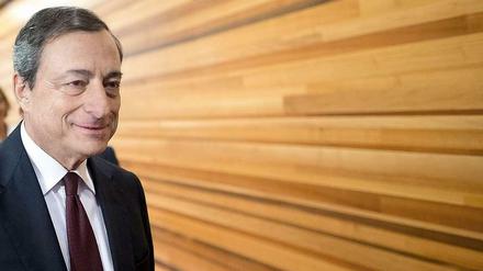 König der Gläubiger. EZB-Präsident Mario Draghi hat in den vergangenen vier Wochen Schuldtitel mit einem Gesamtvolumen von mehr als 50 Milliarden Euro aufgekauft.