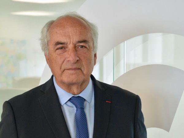 Pierre Goguet ist Präsident der französischen Industriekammer CCI.