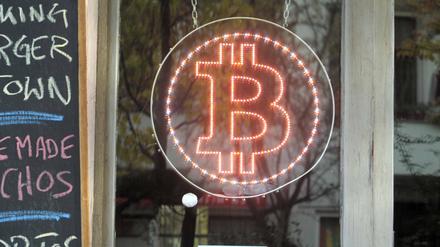 In manchen Läden wie hier in Berlin wird Bitcoin auch als Zahlungsmittel akzeptiert.