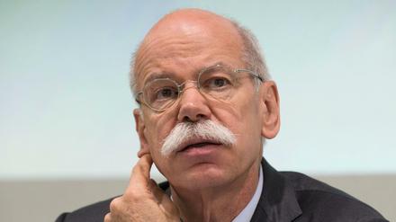 Der Vorstandsvorsitzende von Daimler Dieter Zetsche. 