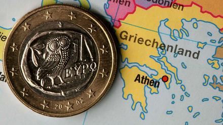 Die Schieflage der griechischen Volkswirtschaft belastet den Euro.