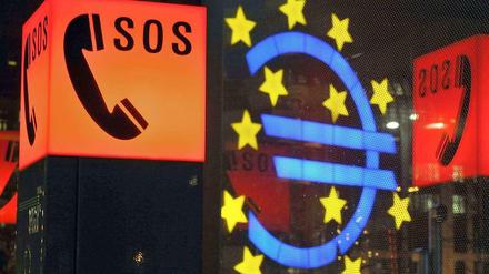 Es wird noch dauern, bis sich die Wirtschaft in den Euro-Staaten von der Krise erholt hat.
