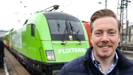 Fordert eine dauerhaft niedrigere Schienenmaut: Flixmobility-Chef André Schwämmlein