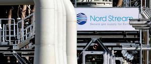 Rohre an den Anlandungseinrichtungen der Nord Stream 1-Gaspipeline in Lubmin (Symbolbild)