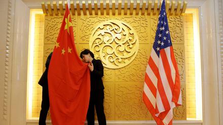 Ein chinesisch-amerikanisches Treffen in Peking 