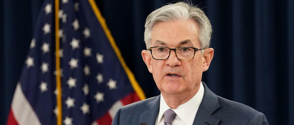 Jerome Powell, Chef der US-Notenbank Federal Reserve Systems (Fed).