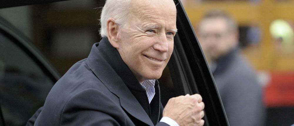 Der 76-jährige Joe Biden.
