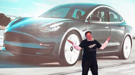 Läuft für ihn: Tesla-Chef Elon Musk.