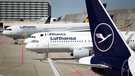 Am Mittwoch bleiben die Lufthansa-Maschinen am Boden.