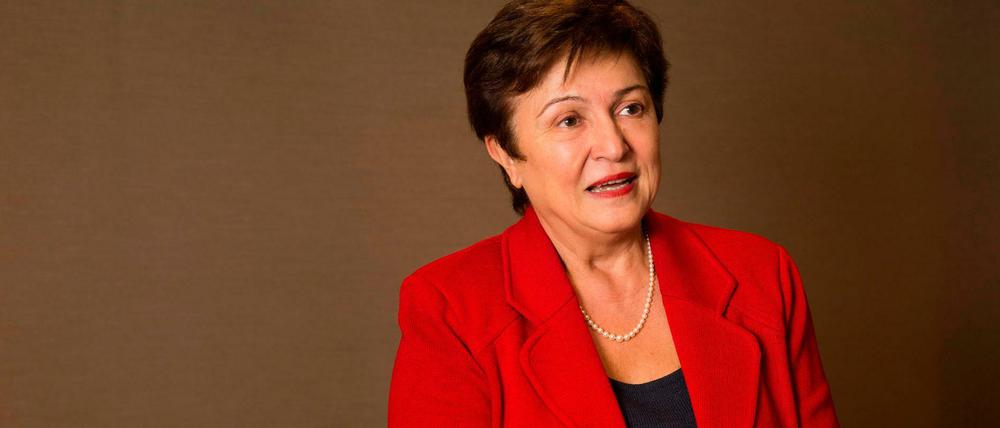 Kristalina Georgieva war bislang Geschäftsführerin der Weltbank.