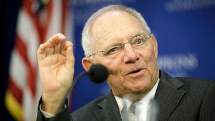 Wolfgang Schäuble setzt sich für einen Europäischen Währungsfonds ein. Den IWF bräuchte man in Europa dann nicht mehr.