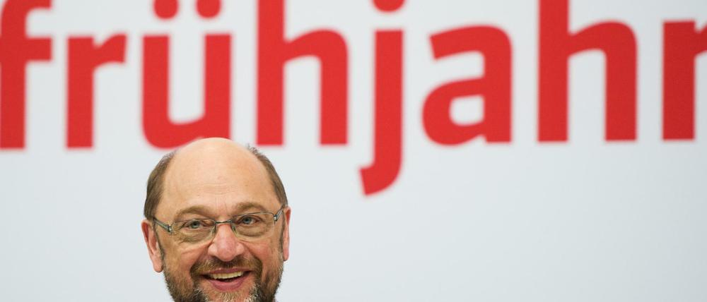 Alles neu macht der Schulz? Der Kanzlerkandidat beim Frühjahrstreffen seiner Partei.