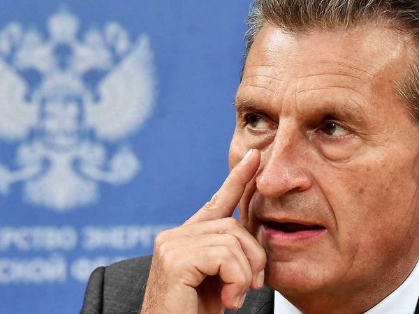 Der Unterhändler. Der scheidende EU-Energiekommissar Günther Oettinger verhandelt seit Monaten mit Russen und Ukrainern im Gasstreit - bisher ohne Erfolg.