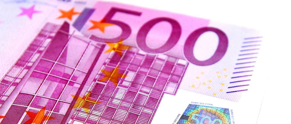 Das Ende des 500-Euro-Scheins ist einem Medienbericht zufolge besiegelt.