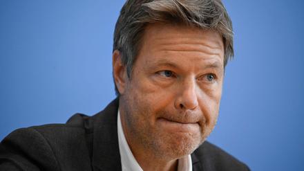 German Minister of Economics and Climate Protection Robert Habeck (Photo by Tobias Schwarz / AFP)