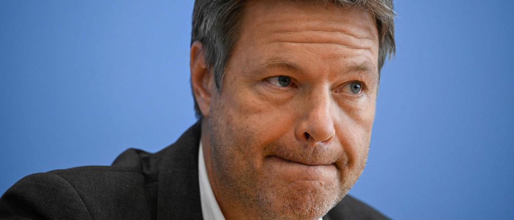 German Minister of Economics and Climate Protection Robert Habeck (Photo by Tobias Schwarz / AFP)