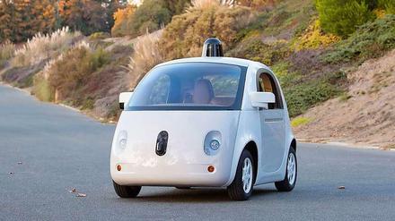 Straßentauglich. Google hat sein selbstfahrendes Auto zu einem Testfahrzeug ausgebaut.