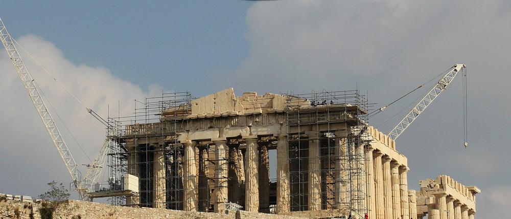 Baustelle Griechenland. Das Gerangel um den Schuldenschnitt geht weiter.