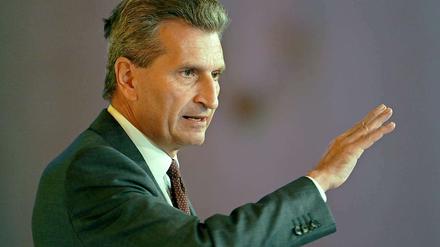 Günther Oettinger kritisiert, dass der europäische Binnenmarkt nur in Ansätzen existiert.