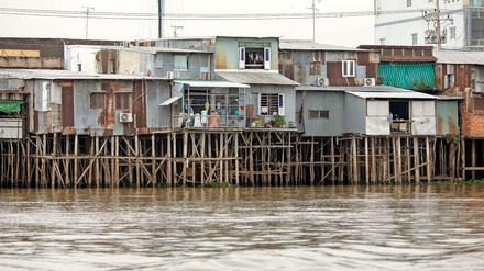 Durch den Klimawandel kommt das Wasser immer näher an die Häuser heran. 
