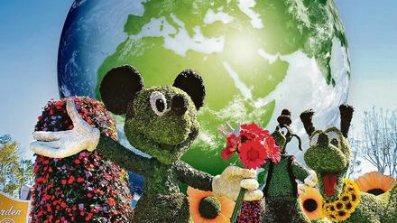 Grüße aus der Traumfabrik. „Was immer ich träumen kann, das kann ich auch bauen“, lautete das Motto der Disney-Imagineure, die uns die Themenparks beschert haben. Im Bild das Walt Disney World Resort Lake Buena Vista in Florida. 
