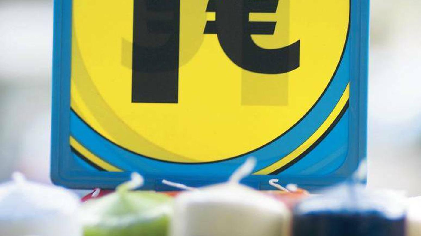 Billigläden Ein Euro und das große