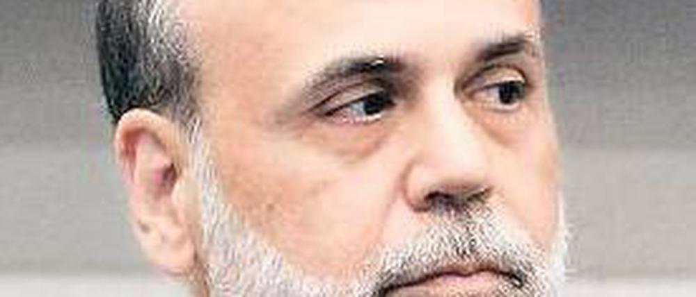Herr des US-Geldes. Ben Bernanke.