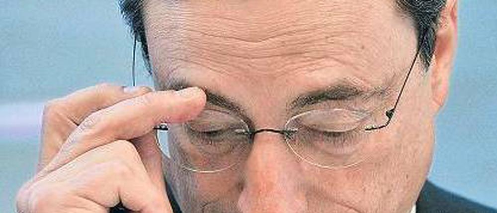 Kandidat Mario Draghi. Jesuitenschüler mit Weltbankerfahrung. Foto: AFP