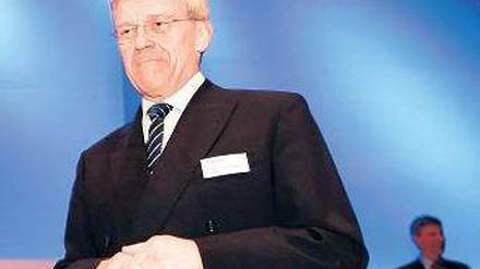 Schwerer Abschied. Hochtief-Chef Herbert Lütkestratkötter hatte seinen letzten Auftritt am Donnerstag auf der Hauptversammlung in Essen.