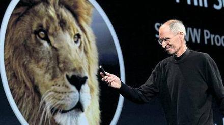 Lion (Löwe) heißt das neue Betriebssystem von Apple, das Steve Jobs und seine Kollegen in San Francisco vorstellten. 