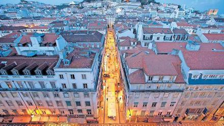 Unter Stress. Die Hauptstadt Lissabon und die Sparanstrengungen der Regierung stehen unter besonderer Beobachtung der Ratingagenturen. 