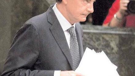 Festgeschrieben. Premier Zapatero hat die Schuldenbremse durchgesetzt. Foto: Reuters