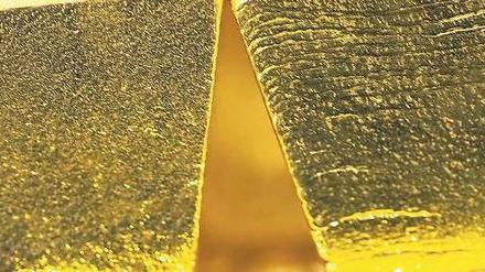 Die Reserve. 3400 Tonnen Gold stehen in der Bilanz der Bundesbank. Foto: dpa